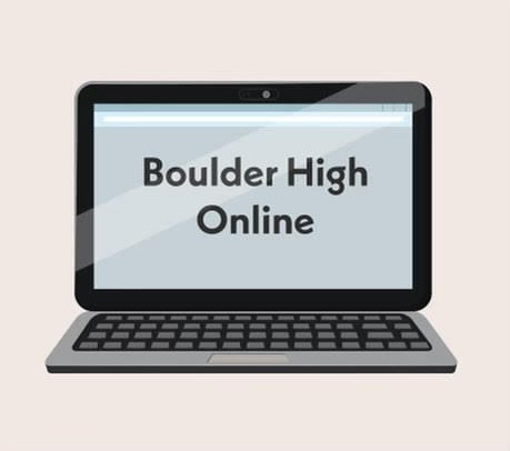 After five months of online learning, how would Boulder High students review this first semester?