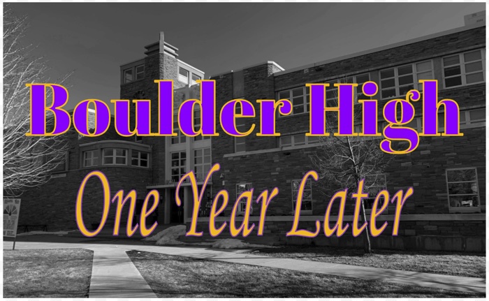 Boulder High has returned to in-person learning but many things have changed since we shut down a year ago today, March 12, 2020.