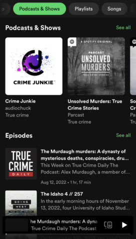 Spotify has a variety of top true crime podcasts for your listening enjoyment.