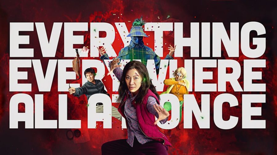 Everything Everywhere All At Once blew the Oscars out of the water. Licensed as a promotional poster.