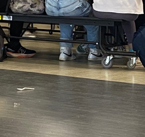 Spotted in the wild: a pair of Nike blazers, yet another example of sneakers popular now that were popular in the 20th century.