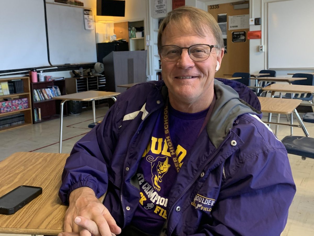 Coach Carl has coached multiple track stars to state championships and beyond in his 44 years at Boulder High.