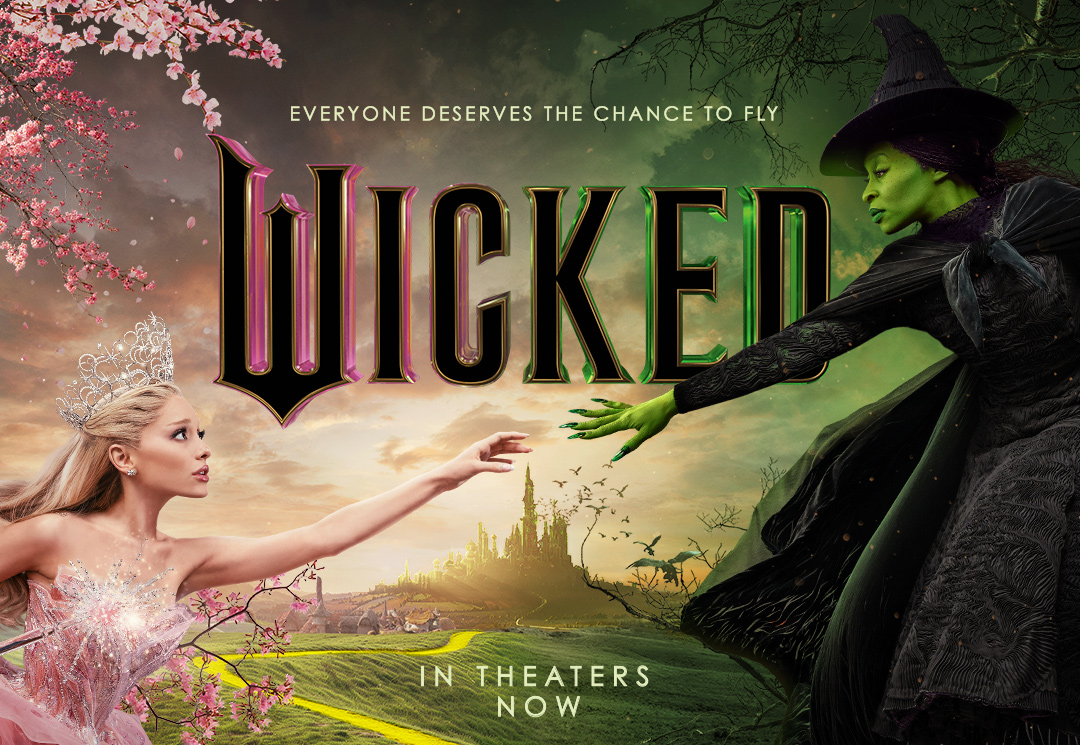 Wicked, a film recreating the Broadway show, and book makes $164 million in its first week since being released to theatres. 
