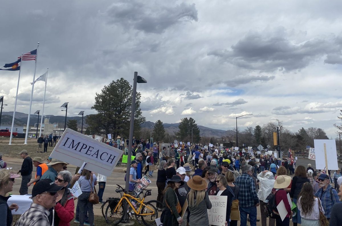 Multiple former Coloradan politicians attended Monday’s demonstration to
protest the layoffs of governmental workers.