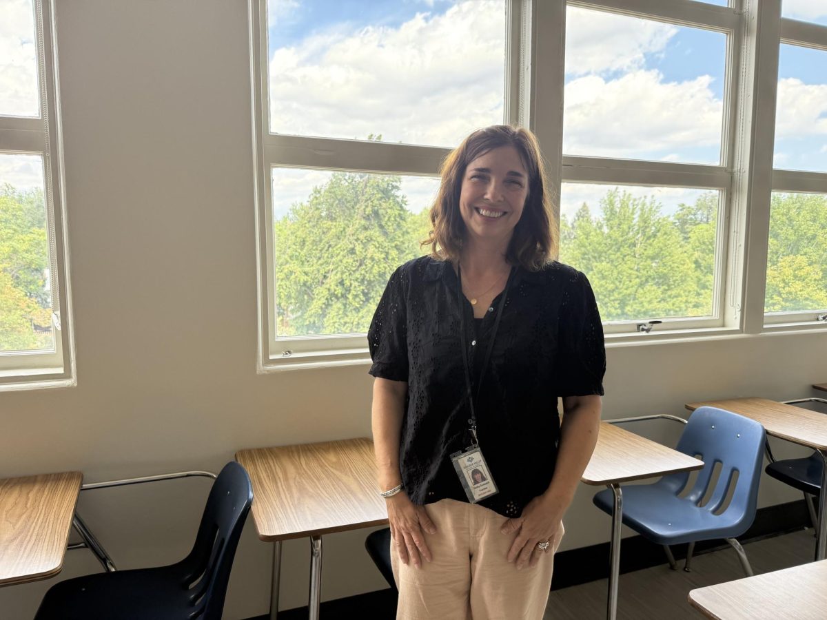 Ms. Gossard, an English teacher, has worked at Boulder High since 1998.