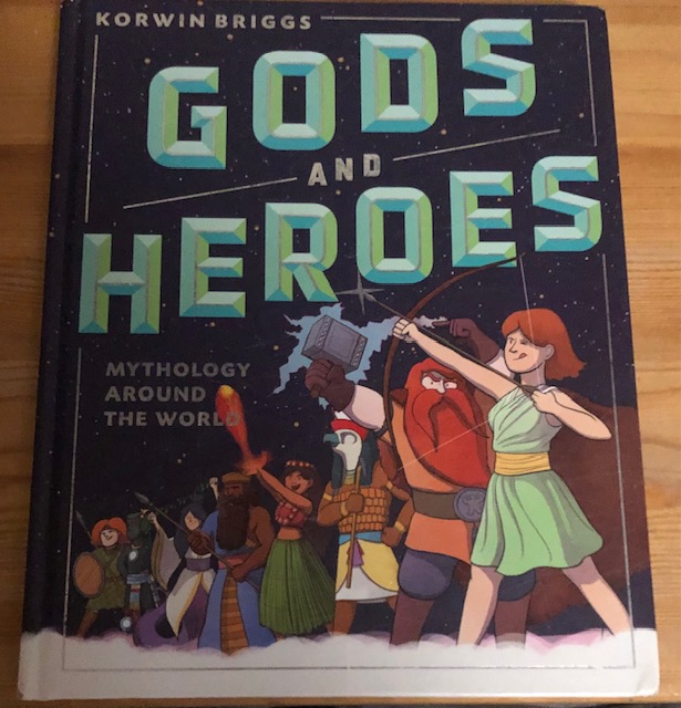 The book that inspired me as a child. The Gods from right to left: Artemis, Thor, Horus, Pele, Nu Gua, and Tezcatlipoca, followed by the heroes, Gilgamesh and, Cu Chulainn.