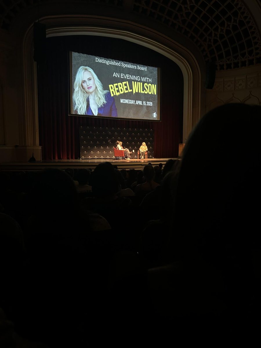 Rebel Wilson brought laughs and insight to CU.
